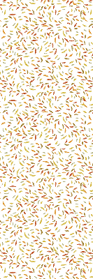 Fabric roller blind Falling leaves