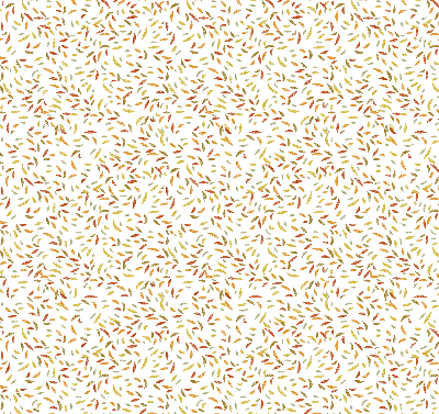 Fabric roller blind Falling leaves