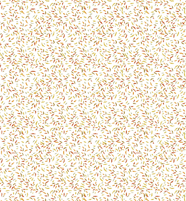 Fabric roller blind Falling leaves