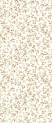 Fabric roller blind Falling leaves