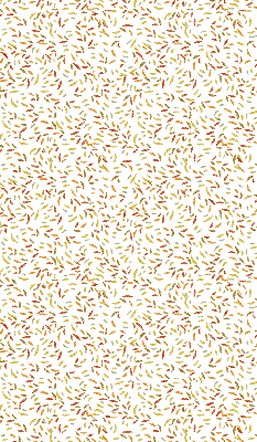 Fabric roller blind Falling leaves