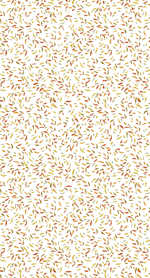 Fabric roller blind Falling leaves
