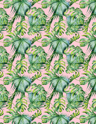 Roller blind for large window Tropical leaf varieties