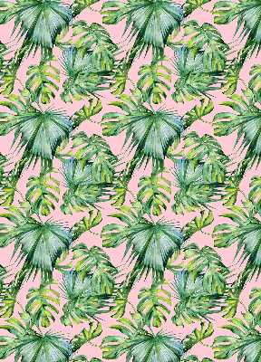 Roller blind for large window Tropical leaf varieties