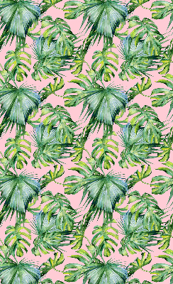 Roller blind for large window Tropical leaf varieties