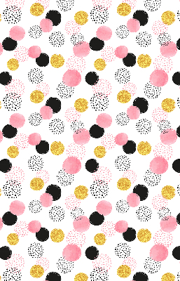 Fabric roller blind Various circles