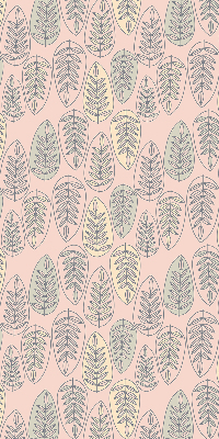 Modern roller blind Colorful leaves