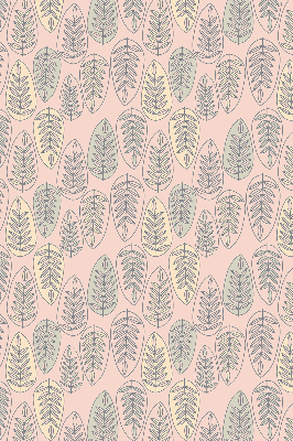 Modern roller blind Colorful leaves