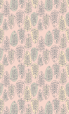 Modern roller blind Colorful leaves