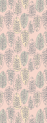Modern roller blind Colorful leaves