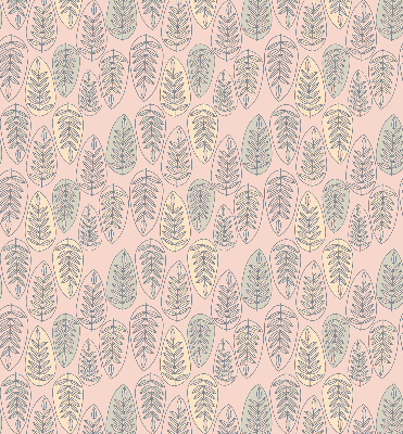 Modern roller blind Colorful leaves