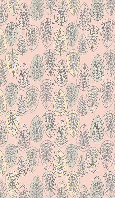 Modern roller blind Colorful leaves