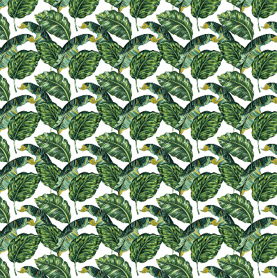 Modern roller blind Exotic leaves