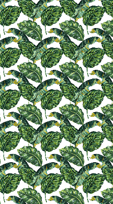 Modern roller blind Exotic leaves