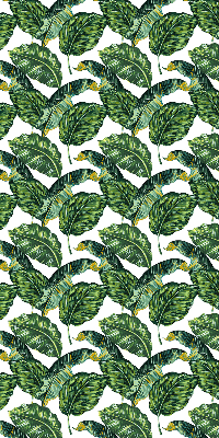 Modern roller blind Exotic leaves
