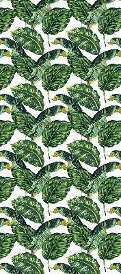 Modern roller blind Exotic leaves