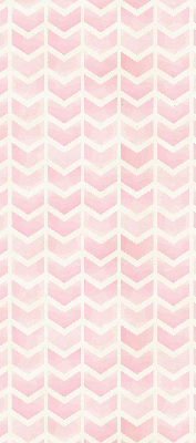 Fabric roller blind Pink zigzags