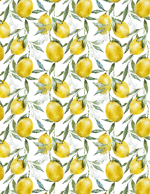 Roller blind for large window Lemons