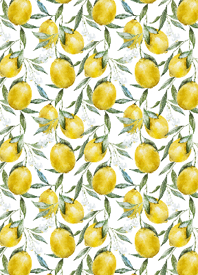 Roller blind for large window Lemons