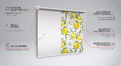 Roller blind for large windows