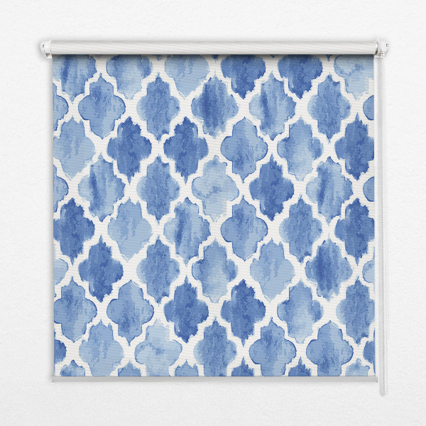 Modern roller blind Painted pattern