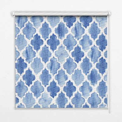 Modern roller blind Painted pattern
