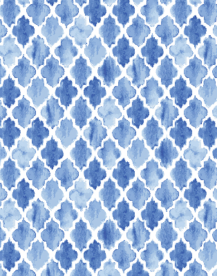 Modern roller blind Painted pattern