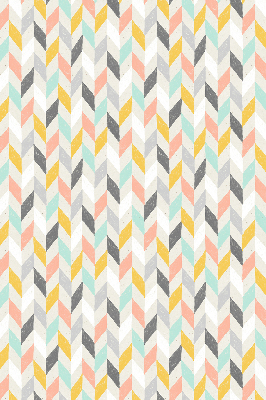 Fabric roller blind Colorful herringbone