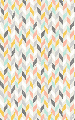 Fabric roller blind Colorful herringbone