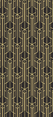 Modern roller blind Yellow pattern