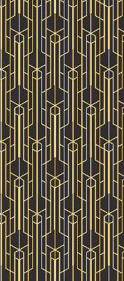 Modern roller blind Yellow pattern