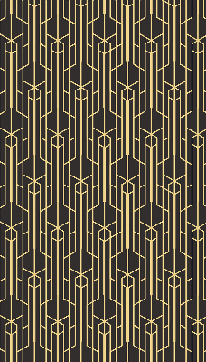 Modern roller blind Yellow pattern