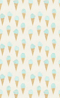 Fabric roller blind Ice cream in a cone
