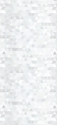 Modern roller blind Gray triangle pattern