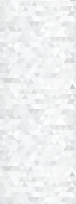 Modern roller blind Gray triangle pattern