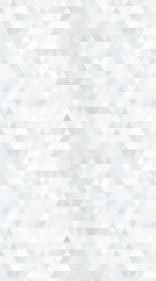 Modern roller blind Gray triangle pattern