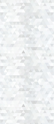 Modern roller blind Gray triangle pattern