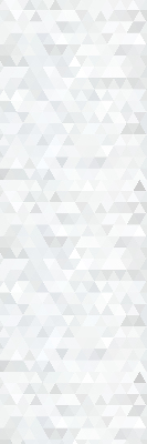 Modern roller blind Gray triangle pattern