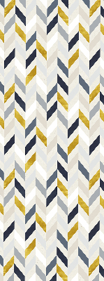 Fabric roller blind Colorful herringbone