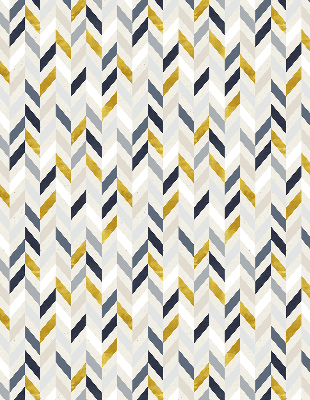 Fabric roller blind Colorful herringbone