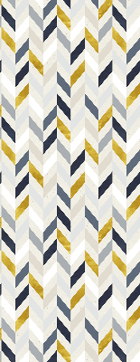 Fabric roller blind Colorful herringbone
