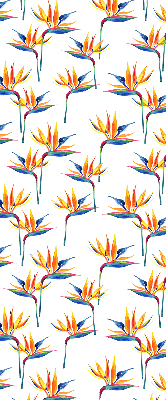 Roller blind for large window Colorful leaves