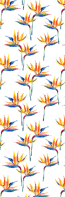 Roller blind for large window Colorful leaves
