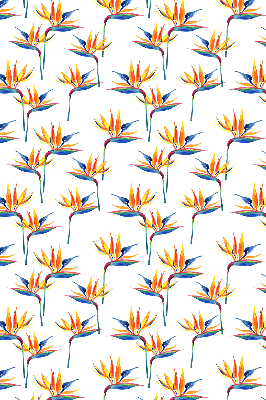 Roller blind for large window Colorful leaves