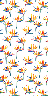 Roller blind for large window Colorful leaves