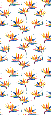 Roller blind for large window Colorful leaves