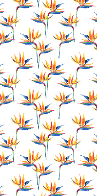 Roller blind for large window Colorful leaves