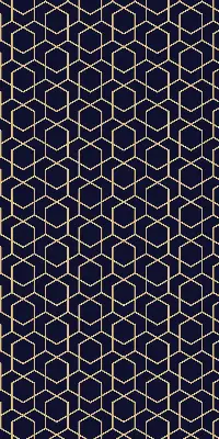 Roller blind modern 3d cube pattern