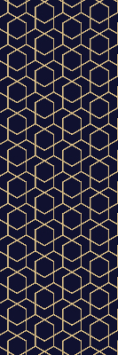 Modern roller blind 3d cube