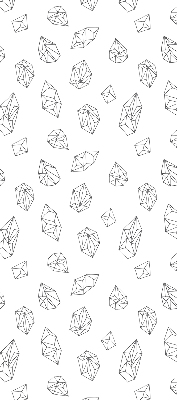 Roller blind for large window Geometric shapes